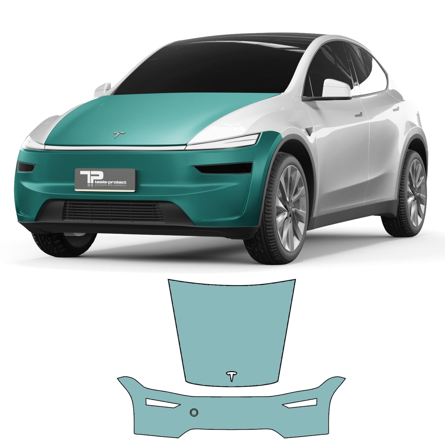 Model Y "Juniper" Frontkit Regular – Kit PPF pour l’avant du véhicule