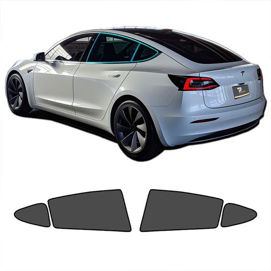 Model 3 Passgenaue Scheibentönungsfolie - Tesla-Protect