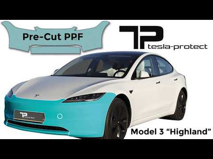 Model 3 "Highland" Frontkit Regular - Kit PPF pour le véhicule Avant