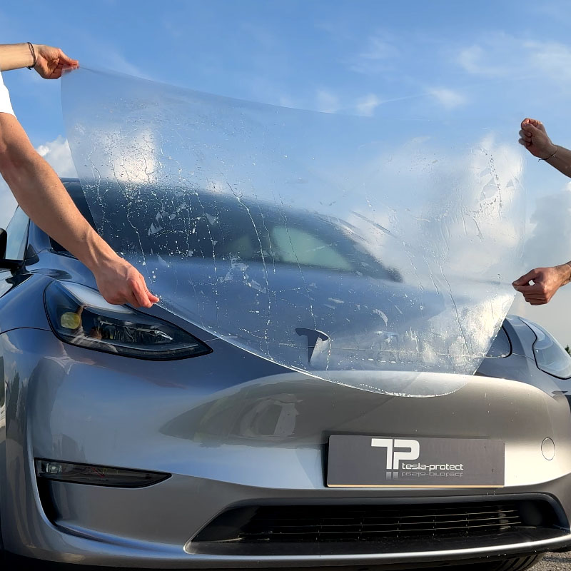 Protection seuil de coffre en PPF - Tesla Model Y